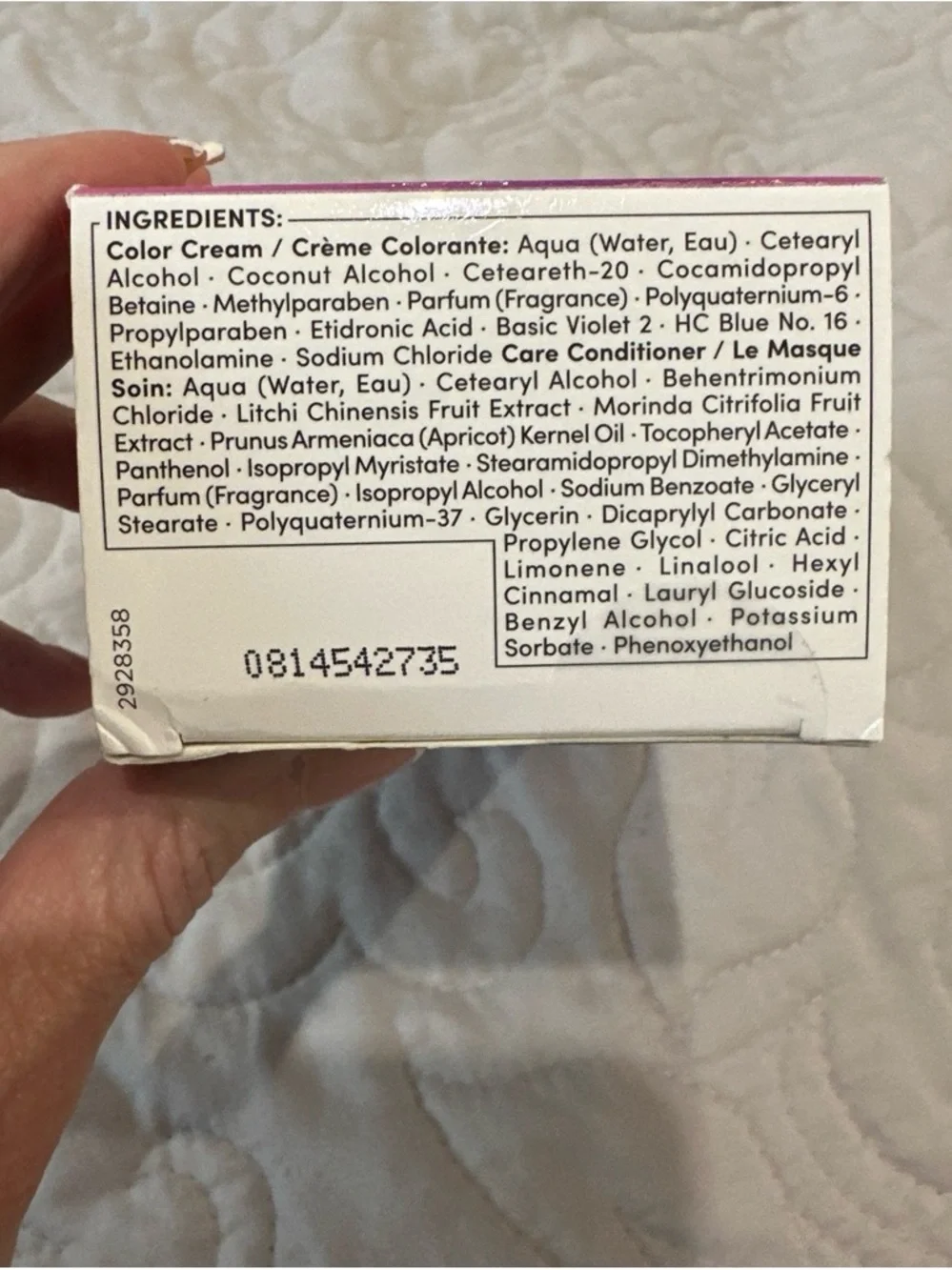 göt2b Color Remix Semi-Permanent Hair Dye — Purple Punch